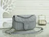 Designer Bag Items Bag Cross Body Mamun Bag Women Fashion Shoulder Bags Classic Tote Luxures äkta läder med serienummer