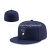 Ball Caps Est Athletic dopasowane czapki Snapbacks Regulowany futbol All Team Logo sportowy haft haftowa Zamknięte rybackie czapki DH7PJ