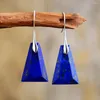 Kolczyki Dangle Lapis Lazuli Drop for Women 2023