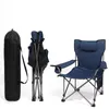 Camp Furniture Outdoor Folding Chair Portable Justerable Recliner 2 i 1 med avtagbart fotstöd för campingfiske picknick uteplats