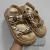 Sandals kurt geiger plus size women sandals rainbow slippers designer slides summer flat beach sandal gold black platform 43 qiuti17