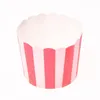 Stampi da forno 100pcs Involucro per cupcake Carta per torte Tazze Fodera per muffin Cucina - 50 pezzi Strisce rosse Pz Strisce blu