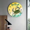 Wall Clocks Summer Beach Waves Crabs Clock Modern Design Living Room Decoration Kitchen Silent Home Decor