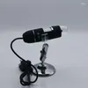 Caméras 50-400X AV TVL Vidéo Microscope Pour PCB Vérification De La Peau De Poche Endoscope Inspection Loupe Otoscope CameraIP IP Roge22 Line22