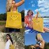 Neue stil Luxus rosa Designer Tasche Stroh Sommer frauen weben Strand taschen aushöhlen handtasche kupplung tote reise mode handtaschen schulter Tasche