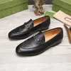 Nieuwe Mannen Loafers Echt Leer Bruin zwart Heren Suede Casual Designer Jurk Schoenen Slip Op Bruiloft Schoen met doos 38-46