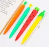 Kindergarten Pen 2pcs Creative Cute Carrot Corn Cactus Soft Silicone Live Mechanical Pencil 0.5mm Activity Fruit