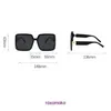 H Designer Sunglasses High Quality Womens Mens Oversize Fashion Sun Glasses UV400 Lens Unisex With Box With Gift Box