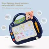 Intelligence toys Montessori Magnetic Blackboard Learning Paint Magnetic Writing Tablet Education Color Drawing Board Toys For Children's Gift 230621