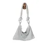 Sacs de soirée RIBETRINI PURSE TO MATCH In Gold Silver Black Bling Rhinestone Soft Bag