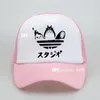 2023 Zabawne czapki piłki design harajuku czapka kreskówka Totoro Spirited Away Baseball No twarz bez twarzy mężczyzna Snapback Hats Kobiet Anime Mesh Trucker Cap