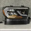 Lampada frontale per Toyota Tundra 2007-2013 anni Lampada frontale a LED Sequoia 2008-2018 con indicatore sequenziale 2007 2008 2009 2010 2011 2012 2013 Segnale di svolta