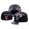 Cappellini da baseball Cappelli firmati Cappello aderente Snapbacks Tutte le squadre Basket Lettera regolabile Sport Ricamo all'aperto Fl Berretti chiusi Dhkjh