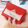 Mini portafoglio in vera pelle di marca di lusso per le donne 2023 New Female Short Korean Fashion Studente pieghevole di personalità Cute Zero Lady Wallets all'ingrosso