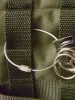 Hochwertiger Edelstahldraht-Schlüsselanhänger, Kabel-Schlüsselanhänger für Outdoor-Wanderungen, 1000 Stück
