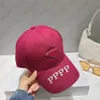 Fashion Ball Caps Logo Classic Logo بسيطة فريدة من نوعها القبعات CAP CAP للجميع المتاحة في 5 ألوان