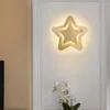 Applique murale SOFITY intérieur laiton étoiles formes de LED 3 couleurs Simple applique créative lumière pour la maison salon décor