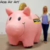 8/10/13/16ftL Inflatable Color Pig Inflatable Piggy Bank with Customized for Event or Promotion Made in China