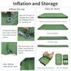 Mat Widesea Camping Double Inflatable Mattress Outdoor Sleeping Pad Bed Ultralight Folding Tent Travel Cushion Beach Air Mat