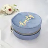 Gift Wrap Personalised Jewellery Box With Name Custom Jewelry Cases Travel Jewellery Organizer Box Ring Storage Bride Bridesmaid Gifts 230625