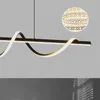 Pendant Lamps Nordic LED Light Dining Table Kitchen Bedroom Living Room Restaurant Chandelier 3 Color Changeable Indoor Lamp
