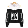 Männer Hoodies SSSniperWolf Weibliche Off Schulter Sweatshirt frauen Pullover Harajuku Streetwear Fashion Kleidung