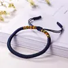 Charm Bracelets 5 Colors Tibetan Buddhist Lucky & Bangles Handmade Knots Rope Budda Bracelet For Women Men Jewelry Gift