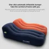 Mat Giga Lounger GS1 OneKey Automatic Inflatable Lounger Portable Thick Chickable Rechargeable Autdoor Camping Beach Beach Bed Sofa Mat