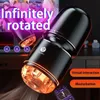 Pump Toys Automatic Male Masturbation Cup APP Control Men Masturbator Thrusting Manual Rotation Vibrator Video Interaction Pussy Vagina 230621