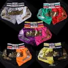 Inne artykuły sportowe Muay Thai Shorts Women's Kids Teenagers Bokserski Boks Kickboxing Fights MMA Trunks Sanda Grappling Training Short Pants 230621