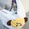 Trasportini per gatti NianGao Fashion Cute Crossbody Bag Plush Warm Dog Zaino portatile piccolo e confortevole Zaino pieghevole