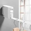 Cintres de bain intérieur extérieur corde à linge invisible avec trou de suspension corde rétractable étendoir balcon corde à linge pas de perçage 230625