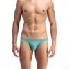 Sous-vêtements en coton pour hommes, taille basse, sexy, respirant, confortable, slips simples