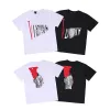 Mens Designer t Shirt Friends Letter Print Tees Big v Men Women Short Hip Hop Style Black White Orange T-shirts Vlo Size S-xl11111