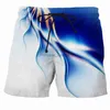 Traje de baño para hombres Pantalones cortos de playa para hombres Moda de verano 3d Short Geometric Abstract Print Pattern Board Shorts Off White Traje de baño Short Male Swim Trunks x0625