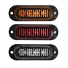 Uppgradering LED-sidomarkör Clearance Light Orange Lamp Indicator 12V-24V Truck Trailer Caravans Lens Sidolampor Ersättare Tillbehör Partihandel