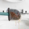 Brosse de toilette de salle de bain No Dead Tels Nettoyage Brosse Silicone Soft TPR Brush Brosse Head Eaute de fuite avec une base ACCESSOIRES DE WC MODERNE MODERNE