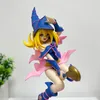 Decoratieve Objecten Beeldjes 21cm POP UP YuGiOh! Duel Monsters Anime Figuur Dark Magician Girl Actie Mana Collectie Model Pop Speelgoed 230621