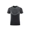 LUU T-Shirts Kleidung T-Shirts Trainingsanzug Sport Schnelltrocknendes T-Shirt Herren Lauf-Fitness-Top Einfarbig Slim-Fit Halbarm J159C