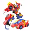 Giocattoli di trasformazione Robot Due modalità Wild Power Mini Force Transformation Robot to Car Toys Action Figures Mini Force X Deformation Lion / Shark Toy 230621