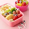 Dinnerware Sets Mini Cartoon Cute Fruit Fork Lunch Box Decoration Reusable Snack Cake Dessert