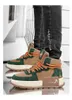 High Street Sneakers alte da uomo con suola spessa Stivali da moto casual Scarpe da tavola