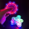 Decompression Toy Luminous Fidget Spinner LED Light Up Hand Spinner Adult Glowing Stress Relief Toys Gifts For Kids 230625