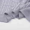 Foulard Hijab stampato per le donne Sciarpa in viscosa di cotone Scialli Hijab musulmano Avvolge la fascia Foulard musulmano musulmano con turbante