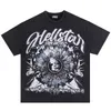 Hommes et femmes New Hellstar Studios Sounds Made Old American Print Fashion T-shirt à manches courtes pour hommes