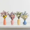 Dekorativa blommor Ins Nordic Torked Flower Ceramic Vase Arrangement vardagsrum Vinskåp tv -matbord Heminredning