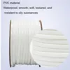 0.5 0.75 1.0 1.5 2.5-25mm2 PVC White Handwriting Ferrule Printing Machine Number Plum Tube Wire Sleeve Blank Cable Marker