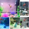 Dekorationen Amerikanisches Seepferdchen Pneumatisches Aquarium Dekoriert Schatzsuche Frogman Aquarium Landschaft Taucher Schatzkiste Schwarz Rot 2 Farben 230625