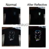 T-shirts pour hommes T-shirts surdimensionnés Cartoon Bear Print T-shirts arc-en-ciel réfléchissants Harajuku Streetwear Top Tees Coton Casual Half Sleeve Cloing J230625