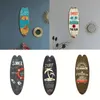 Muurstickers Strand Oceaan Thema Surfplank Houten Leisure Home Party Festival Hangende Decoratie Bar Thuis Muur Retro Decor Houten printbord 230625